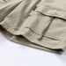 Men's Clothing Summer Thin Casual Pants Teenagers Trendy Brand Ice Sense Five Points Loose Multi Pocket Elastic Waist Overalls_viptrois.com