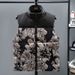Trendy Quilted Puffer Vest For Teens & Young Adults – Oversized Winter Sleeveless Jacket With Floral & Checkered Prints_viptrois.com