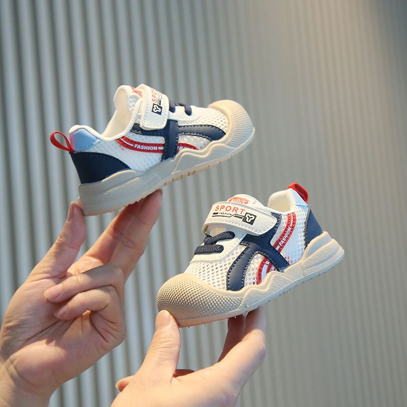 2025 New Infant Toddler Shoes Boys Shoes Spring And Summer Mesh Shoes Baby Shoes Soft Bottom Non Slip Girls Functional Shoes_viptrois.com