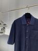 High Version 2025 Lujia Comfortable Breathable High-End Cuban Collar Shirt Summer Casual Men's Short Sleeve_viptrois.com