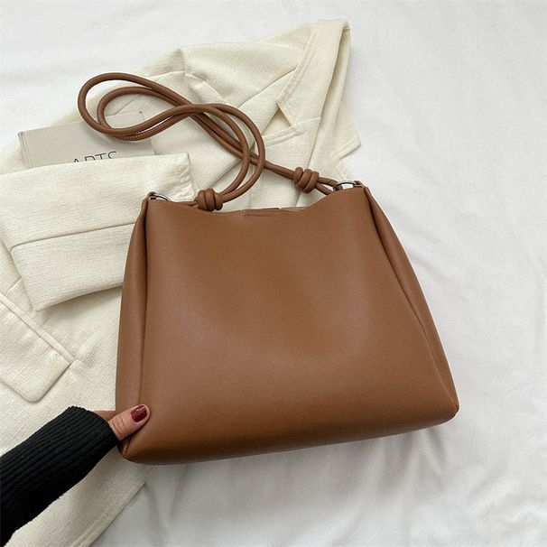 Fashionable High-Quality Shoulder Tote Bag - Retro Crossbody Bag For Women, Spacious Work Commuter Bag With Magnetic Closure_viptrois.com