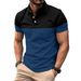 Summer Men's Short Sleeved Polo Shirt Business Casual Collar T-shirt Plus Size Breathable Top European And American Plus Size_viptrois.com