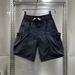 Pink Cargo Shorts For Men High Waist Trendy Summer Style Large Pockets Athletic Casual Five Point Pants_viptrois.com