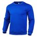 New Men's Long-sleeved Crew Neck Sweatshirt Sweatpants Fashion Jogging Sportswear European And American Classic Suit_viptrois.com