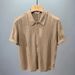 Men's Clothing New High End Hollow Lapel Short Sleeved Men's Shirt Summer Thin Loose Shirt Men's Casual Tops_viptrois.com