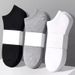 Socks men and women with the same short thin sweat absorbent breathable boat socks sports shallow mouth invisible socks_viptrois.com