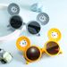 Kids'sunglasses Bear personality big ears Kids sunglasses Cartoon boys and girls baby sunglasses_viptrois.com