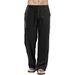 Men's Linen Loose Large Size 9-color 8-size Solid Color Pocket Casual Trousers_viptrois.com
