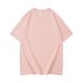New Summer 2025 Style, 230-gram Heavyweight Pure Cotton Short-sleeved Round-neck T-shirt_viptrois.com