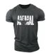 2025 Summer Men's Sports And Leisure European And American Fitness Trend Short Sleeved T-shirt_viptrois.com