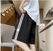 Men's Striped Athletic Shorts Color Block Design Summer High Street Style Trendy Brand Versatile Casual Mid-Length Five Point Pants_viptrois.com