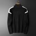 Loom Loom Europe Station 2023 Autumn Winter Men's New Cardigan Thick Wool Knitted Sweater Trendy Casual Outerwear_viptrois.com