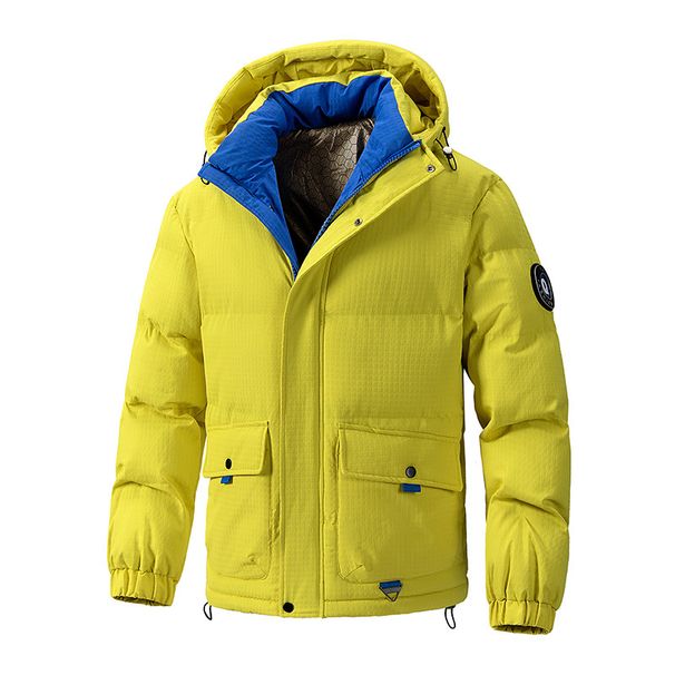 Unisex Oversized Puffer Jacket – Ultra-Warm Winter Coat With Hood, Loose Fit & Trendy Colors For Couples_viptrois.com