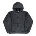Autumn Winter New American Street Style Trendy Brand Washed Embroidered Cardigan Fleece-Lined_viptrois.com