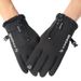 Men's Gloves Winter Cycling Gloves Plus Velvet Touch Screen Windproof Waterproof Motorcycle Takeaway Non Slip Sports Outdoor Warm Gloves_viptrois.com