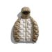 Men's Lightweight Down Jacket With Color-Blocking & Seam-Sealed Design, 90% White Duck Down Fill, Hooded Outdoor Sport Coat For Casual Wear_viptrois.com