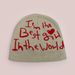Unisex Knit Beanie With Letter Jacquard - Trendy Streetwear Winter Hat For Men & Women - Soft Acrylic Stretchy Skull Cap (Black, Grey, Blue, Red)_viptrois.com