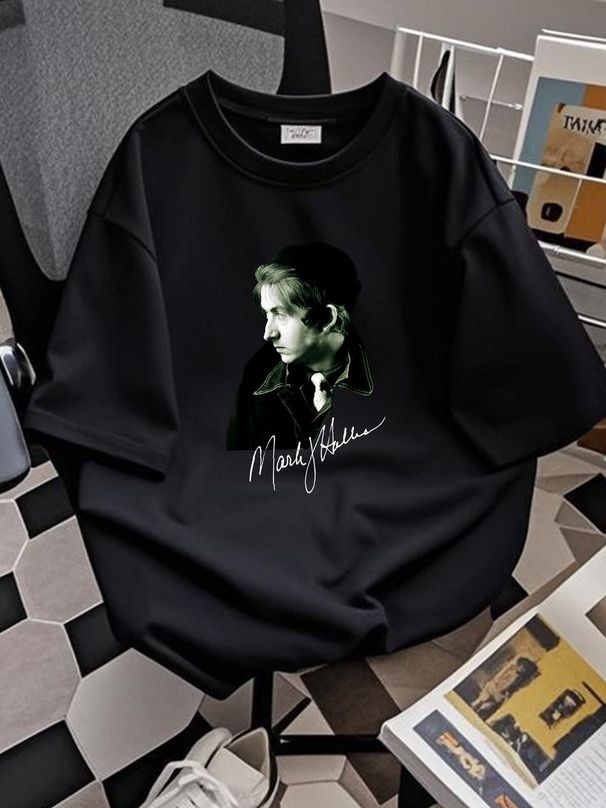 Rare! Mark Hollis Singer Hip Hop Cotton Black All Size Unisex T-shirt TMB193 Comfortable Homme Slightly Breathable Summer Graphic Soft Casual_viptrois.com
