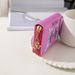 Hot Selling Women's Mini Wallet With Butterfly Embossed PU Material Flower Zipper Card Holder Mobile Phone Bag_viptrois.com