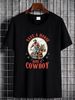 Save A Horse Ride Cow T Shirt Breathable Slightly Designer Clothes Fashion Soft Stretched Summer Casual Unisex Homme Comfortable Versatile_viptrois.com