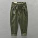 Men's Classic Cotton Cargo Pants – Relaxed Fit, Mid-Rise, Multi-Pocket Workwear Style (Khaki/Gray/Black/Army Green, 28-38)_viptrois.com