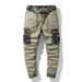 Men's Clothing Camouflage Cargo Jogger Pants - Stretchable Multi-Pocket Military Style Workwear With Adjustable Drawstring (Army Green, Khaki)_viptrois.com