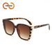 Two Circles European And American 2025 New High End Sunglasses Metal Decorative Frame Slim Sunshade Sunglasses Men T1404_viptrois.com