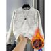 Men's Tie-Dye Fleece-Lined Hoodie – Oversized Streetwear Pullover With Thermal Lining (Black/White/Gray Gradient)_viptrois.com