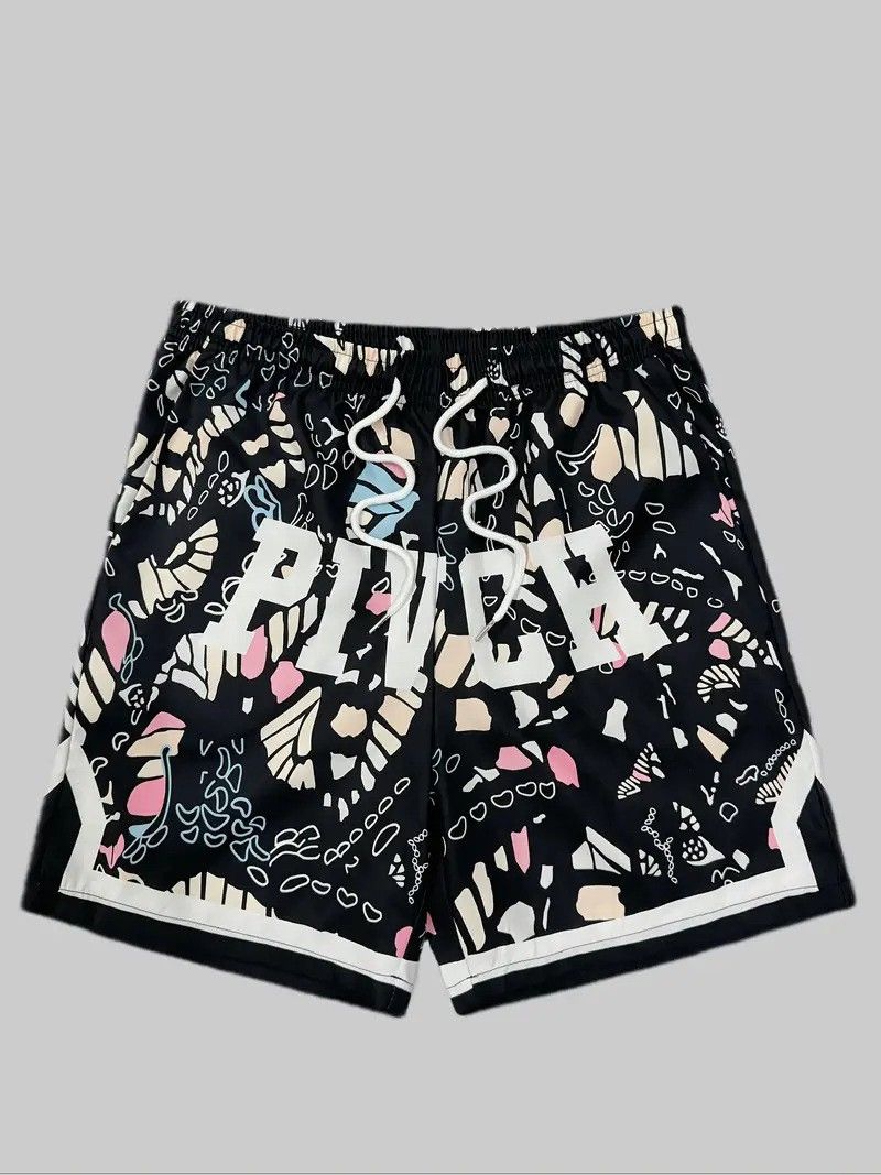 Men's Clothing Summer New Men's 3D Digital Printing Leisure Sports Running Fitness Loose Men's Shorts Shorts_viptrois.com