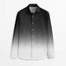 Men's Formal Casual Shirts Spring And Autumn Cross Border Hot Selling Digital Printing Gradient Color Comfortable Breathable Lapel Tops_viptrois.com