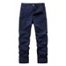 Men's Clothing Retro Cargo Pants American Retro Straight-Leg Cargo Pants - Stretch Workwear Pants In Black, Khaki, Grey, Army Green & Navy Blue_viptrois.com