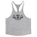 PUS Pure Cotton Fitness Thin Shoulder Vest With Sports Deep Excavation_viptrois.com