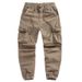 Men's Plus Size Cargo Jogger Pants – Stylish Multi-Pocket Winter Casual Pants For Urban & Outdoor Wear_viptrois.com