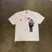 Heavyweight Pure Cotton Loose Short Sleeved T-Shirt Oversized "Escape From The Palm" Print For Couples Men And Women 250g_viptrois.com
