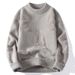 Men's Clothing Knitwear Sweaters Soft Ribbed Knit Sweater Women's Long Sleeve Pullover Oversized Casual Crewneck Jumper Cozy Winter Fall Fashion_viptrois.com