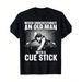Camiseta Para Hombre Abuelo Jugador Entusiasta -220g Mejor Arte De Billar_viptrois.com