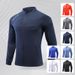Men's Performance Running Jacket - Slim Fit Quick-Dry Workout Zip-Up, Breathable Polyester, Lightweight Gym & Outdoor Training Top_viptrois.com