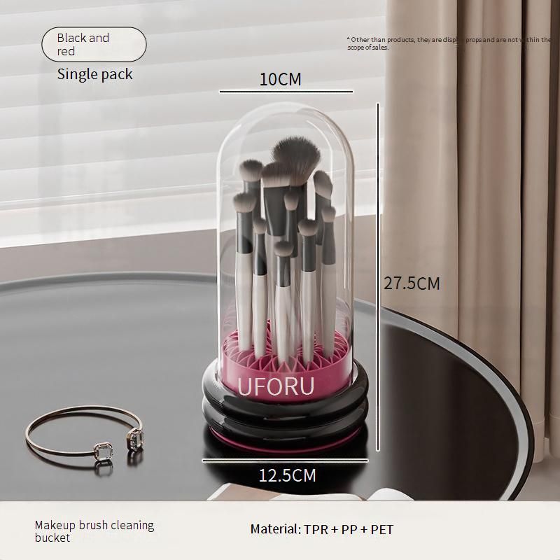Makeup Tools & Accessories Cosmetic Storage Box Home High End Bedroom Dressing Table With Cover Dust Proof Transparent Inverted Makeup Brush Storage_viptrois.com