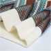 2025 High Quality Fashion European-USA Vintage Knitwear Pullovers Men Round Collar Long Sleeve Casual Loose Retro Chevron Jacquard Color Clash Sweater_viptrois.com