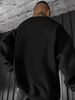 Men's Loose Casual Fashionable Fun Cardboard Printed Round Neck Long Sleeved Pullover Hoodie Suitable For Autumn And Winter Wear_viptrois.com