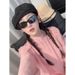 Large Head Circumference Beret Summer Thin Hollow Woven 2024 New Style Artist Hat Plus Size Suitable For Big Round Face_viptrois.com