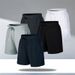 Men's Clothing New Shorts Men Quick Drying Loose Five Point Sports Casual Pants Men Thin Ice Silk Beach Pants_viptrois.com