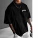 Men's Clothing Men's Spring 230G 100% Cotton T Shirt, Trendy Brand, Star Print, Small Pattern, Casual Trendy T Shirt_viptrois.com