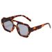 Double Beam Retro Sunglasses - Irregular Frame Design With Vintage Personality For Trendsetters_viptrois.com