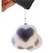 Bag Charms Real Rex Rabbit Fur Kitten Cat Paw Keychain Pendant Cute Plush Pendant Kitten Cat Paw Bag Pendant_viptrois.com