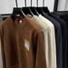 Premium Fleece-Lined Crewneck Sweatshirt For Men – Thickened Winter Thermal Base Layer With Brushed Polyester Interior, Classic Solid Color Pullover_viptrois.com