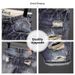 Men's Slim Fit Stretchy Denim Shorts Summer Trendy Ripped Patch mid Length Casual Versatile Five Point Online Popular_viptrois.com