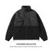Fleece Cotton-padded Jacket For Men With Loose Stand-up Collar Fleece Cotton-padded Jacket For Warmth And Casual Fleece Cotton-padded Jacket For Men_viptrois.com