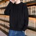 "Men's Chunky Cable Knit Sweater – Thick Winter Pullover, Classic Ribbed Design, Versatile Base Layer In Brown/Apricot/Red/Black"_viptrois.com