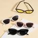 Kids Sunglasses Fashion Cat Eye Travel Sun Protection Concave Shape Sunshade Anti Ultraviolet Kids Sunglasses_viptrois.com